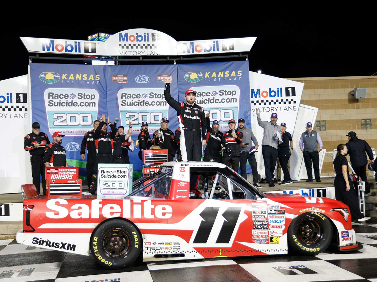 Kaden Honeycutt 2026 - #11 Safelite (StopSuicide.com200 Kansas Speedway Raced Win) - 1:24 ARC Diecast