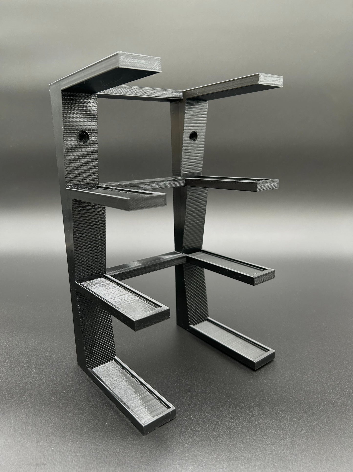 ADHDame #004 - 1/24 Scale - 4-Tier Diecast Stand (Black)