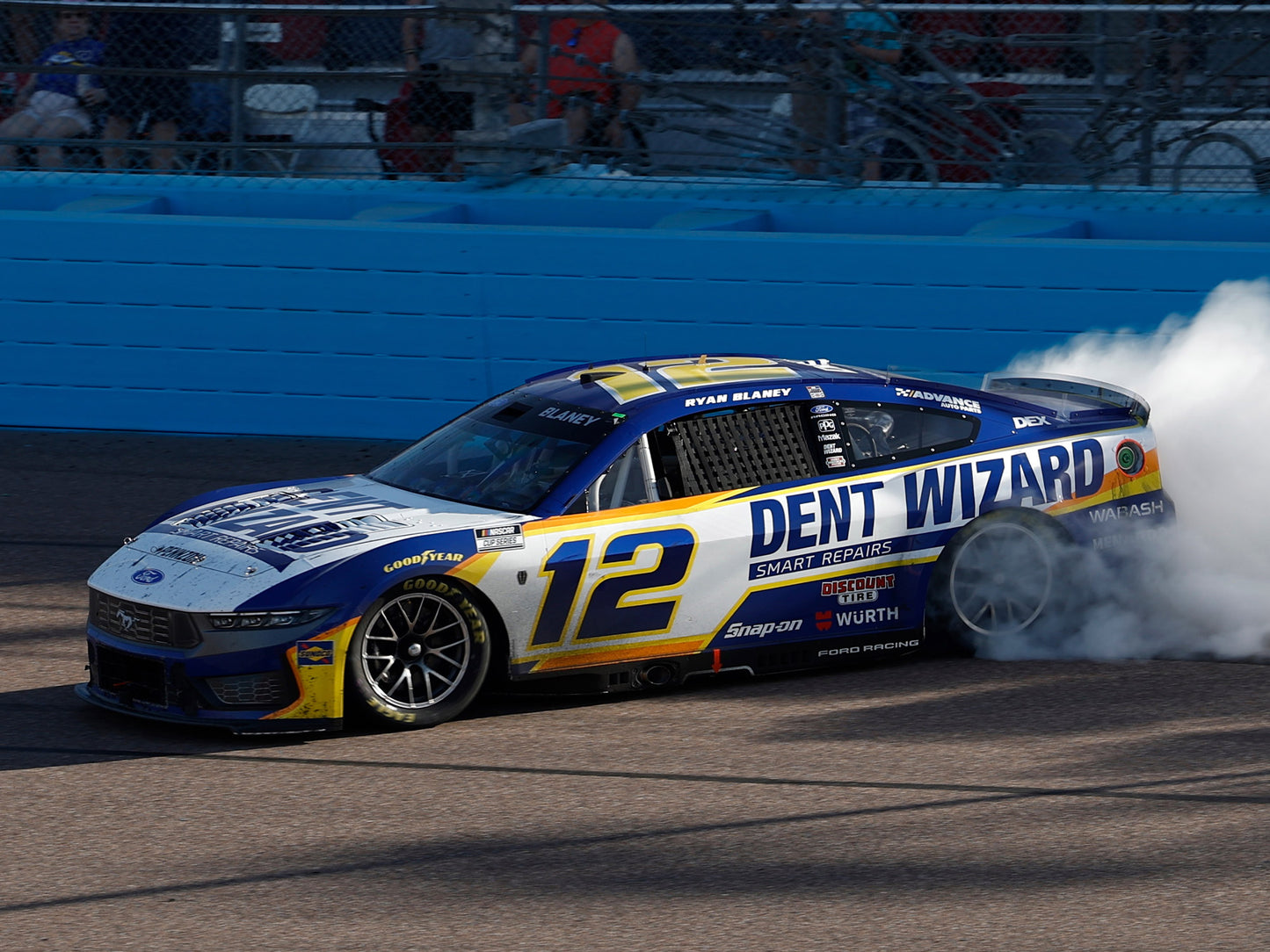 Ryan Blaney 2026 - #12 Dent Wizard (Phoenix Raced Win) - 1:24 ARC Chrome Diecast