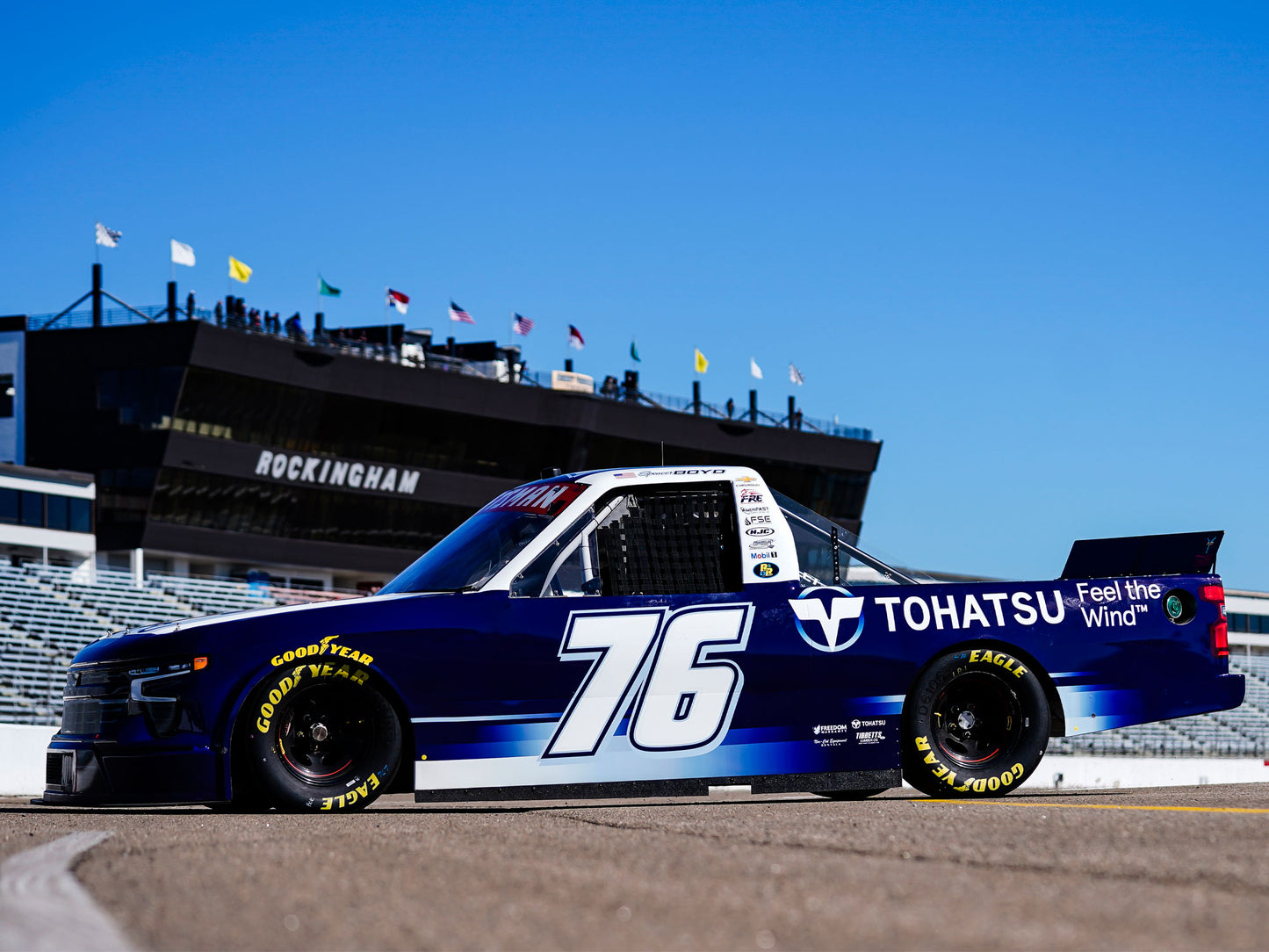 Spencer Boyd 2025 - #76 Tohatsu Test Truck - 1:64 ARC Diecast