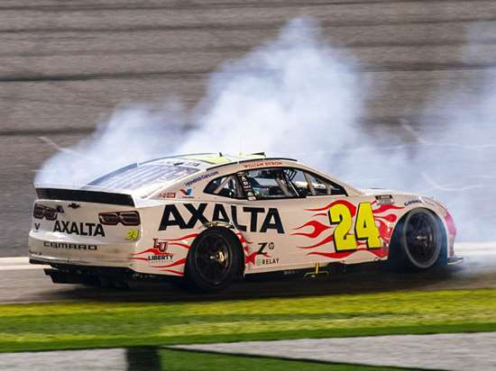 William Byron 2024 - #24 Axalta (Daytona Raced Win) - 1:24 ARC Chrome Diecast