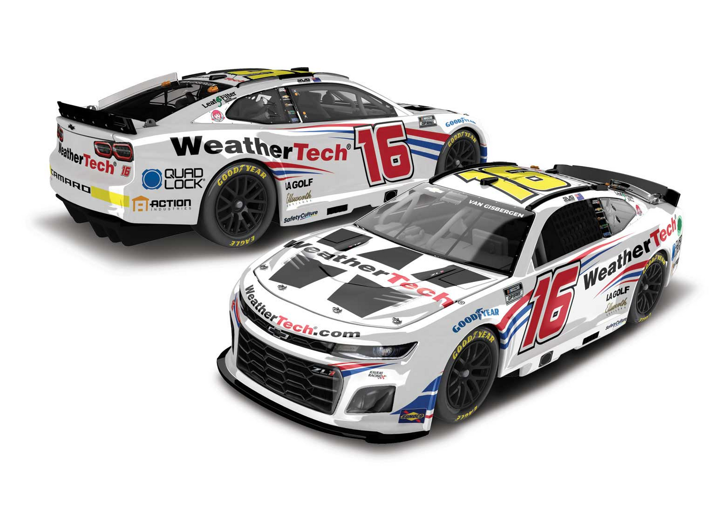 Shane Van Gisbergen 2024 - #16 Weathertech - 1:24 ARC Diecast