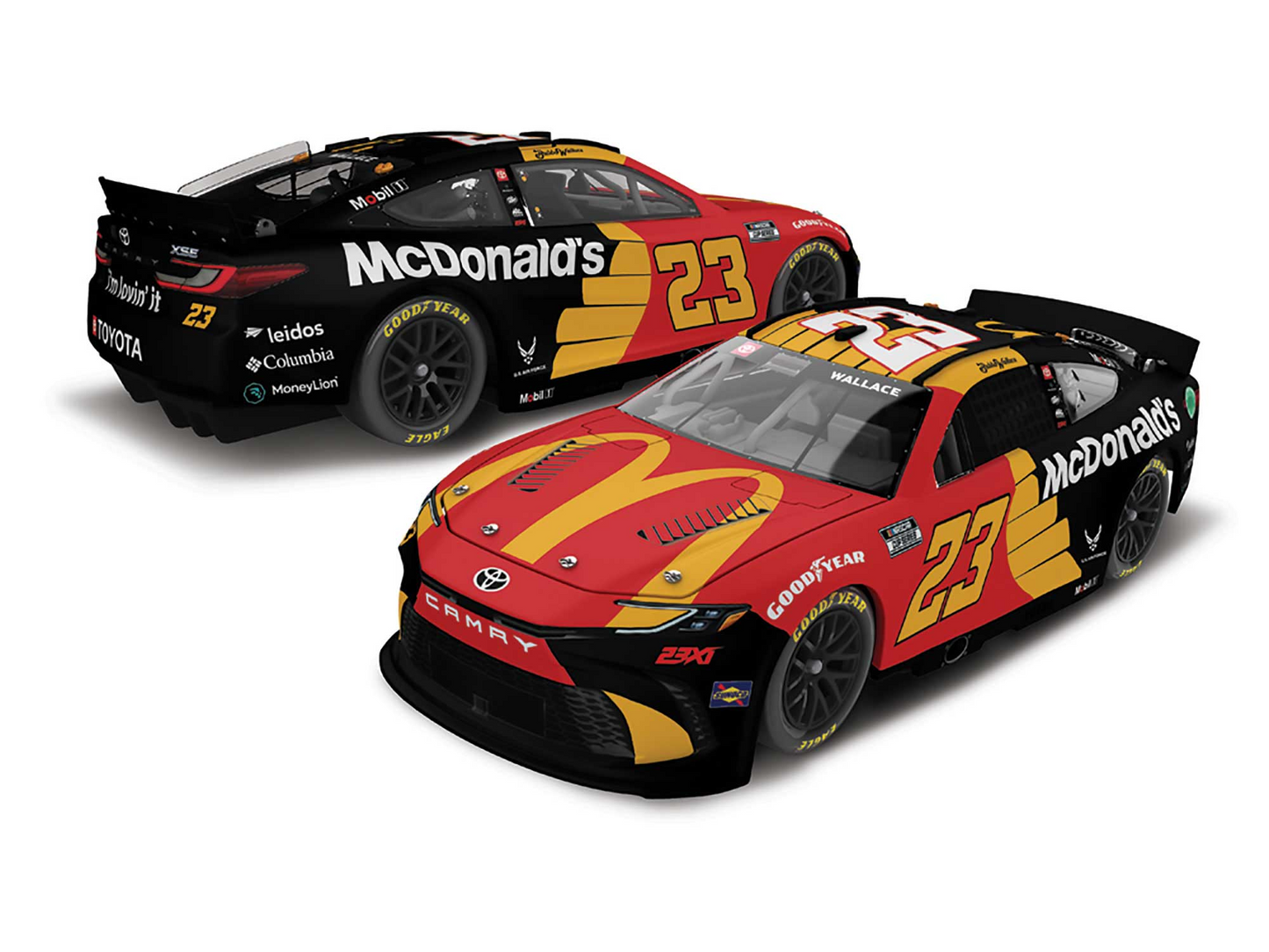Bubba Wallace 2024 - #23 McDonald’s - 1:24 ARC Diecast