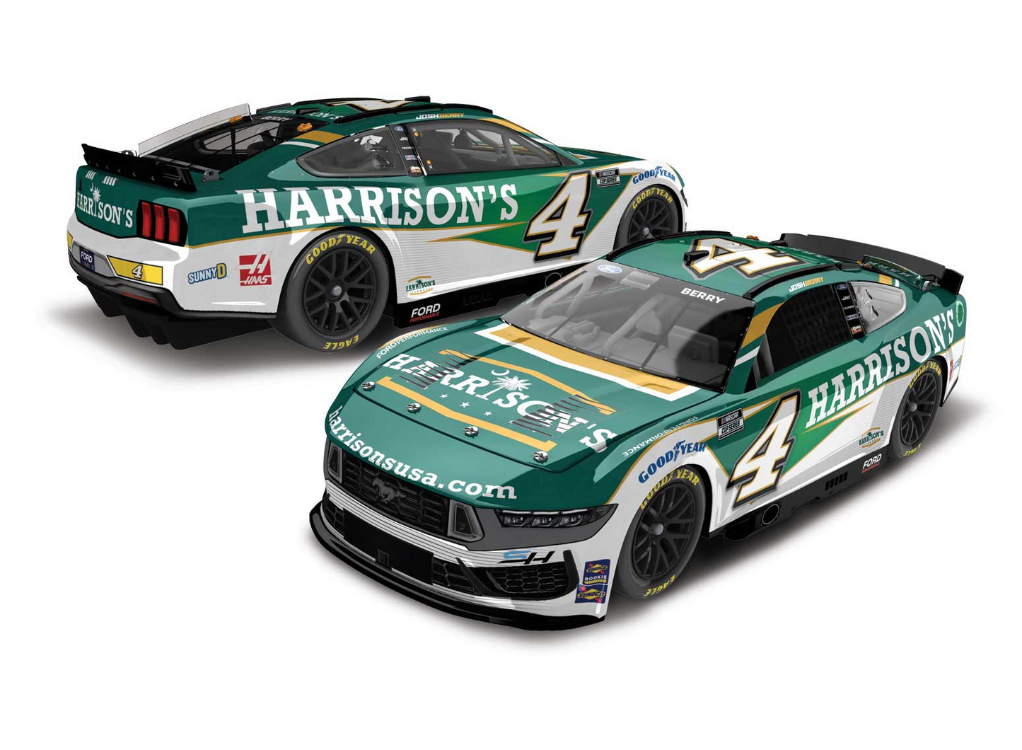Josh Berry 2024 - #4 Harrison’s - 1:64 ARC Diecast