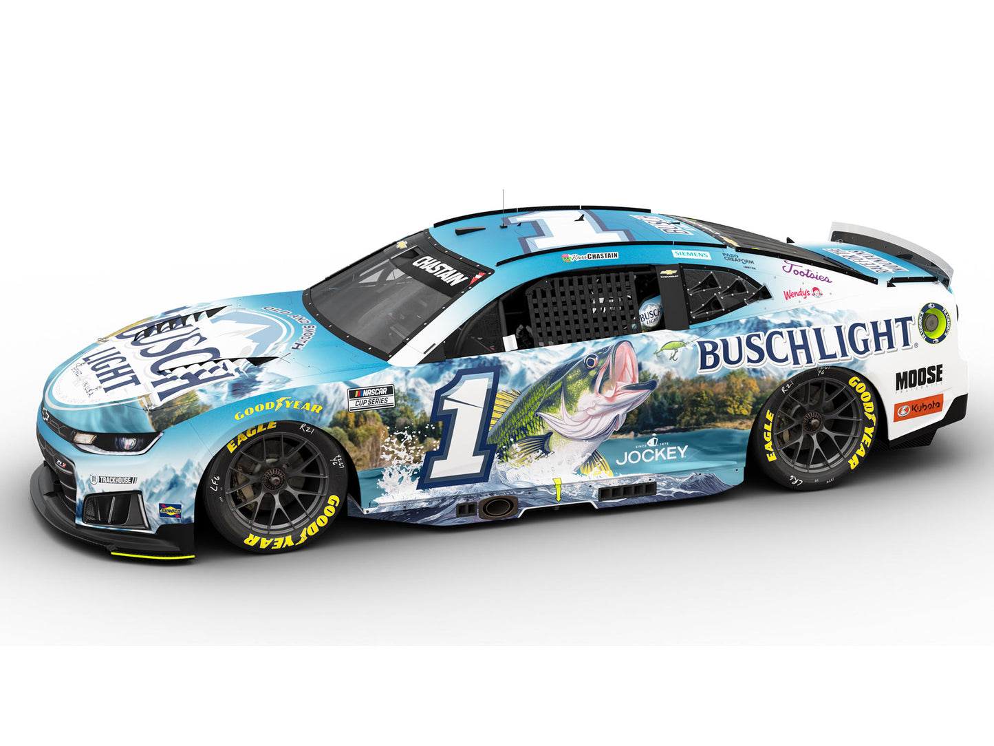 Ross Chastain 2026 - #1 Busch Light Fishing - 1:64 ARC Diecast