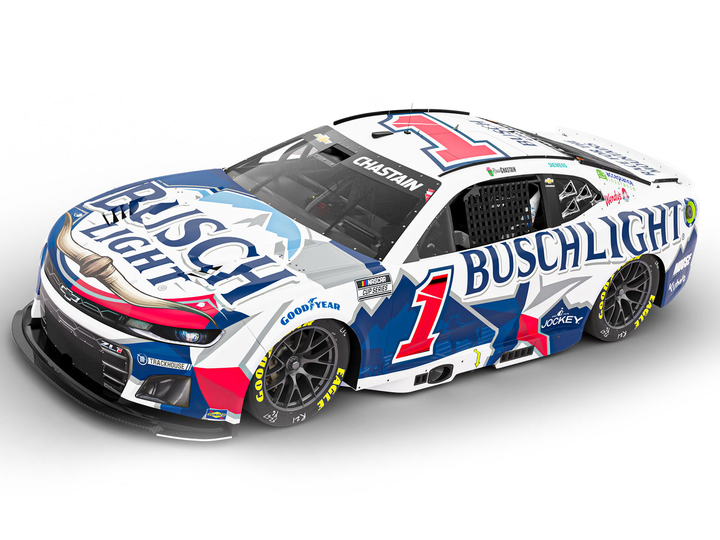 Ross Chastain 2025 - #1 Busch Light for the Love of Texas - 1:24 ARC Diecast