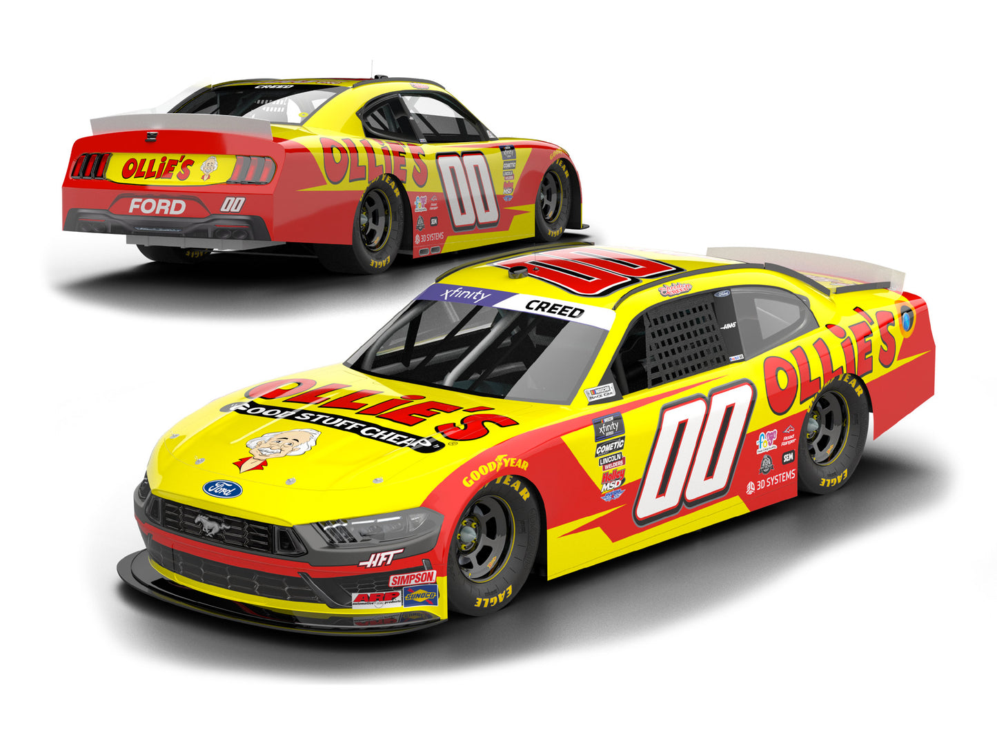 Sheldon Creed 2025 - #00 Ollie’s - 1:64 ARC Diecast