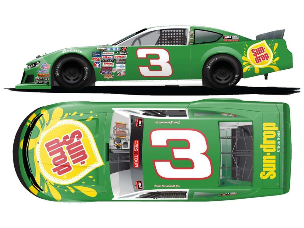 Dale Earnhardt Jr 2024 - #3 Sun Drop - 1:24 ARC Diecast - LRO#28