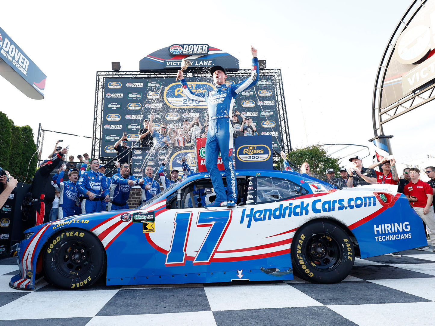 Corey Day 2026 - #17 HendrickCars (Dover Raced Win) - 1:24 ARC Diecast
