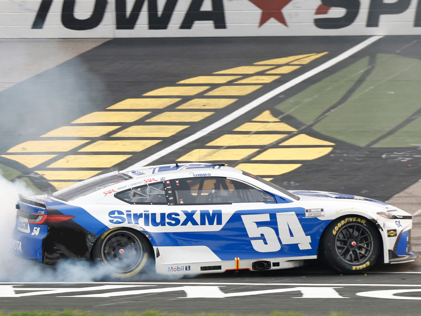 Ty Gibbs 2026 - #54 SiriusXM (Iowa Raced Win) - 1:24 ELITE Diecast