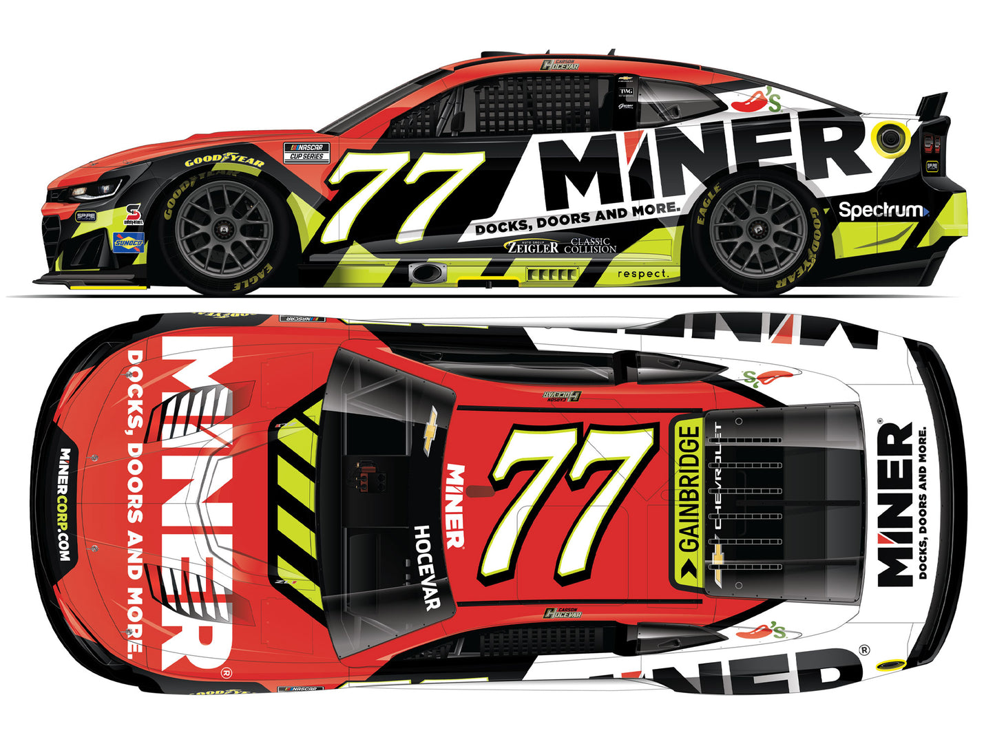 Carson Hocevar 2026 - #77 Miner - 1:64 ARC Diecast