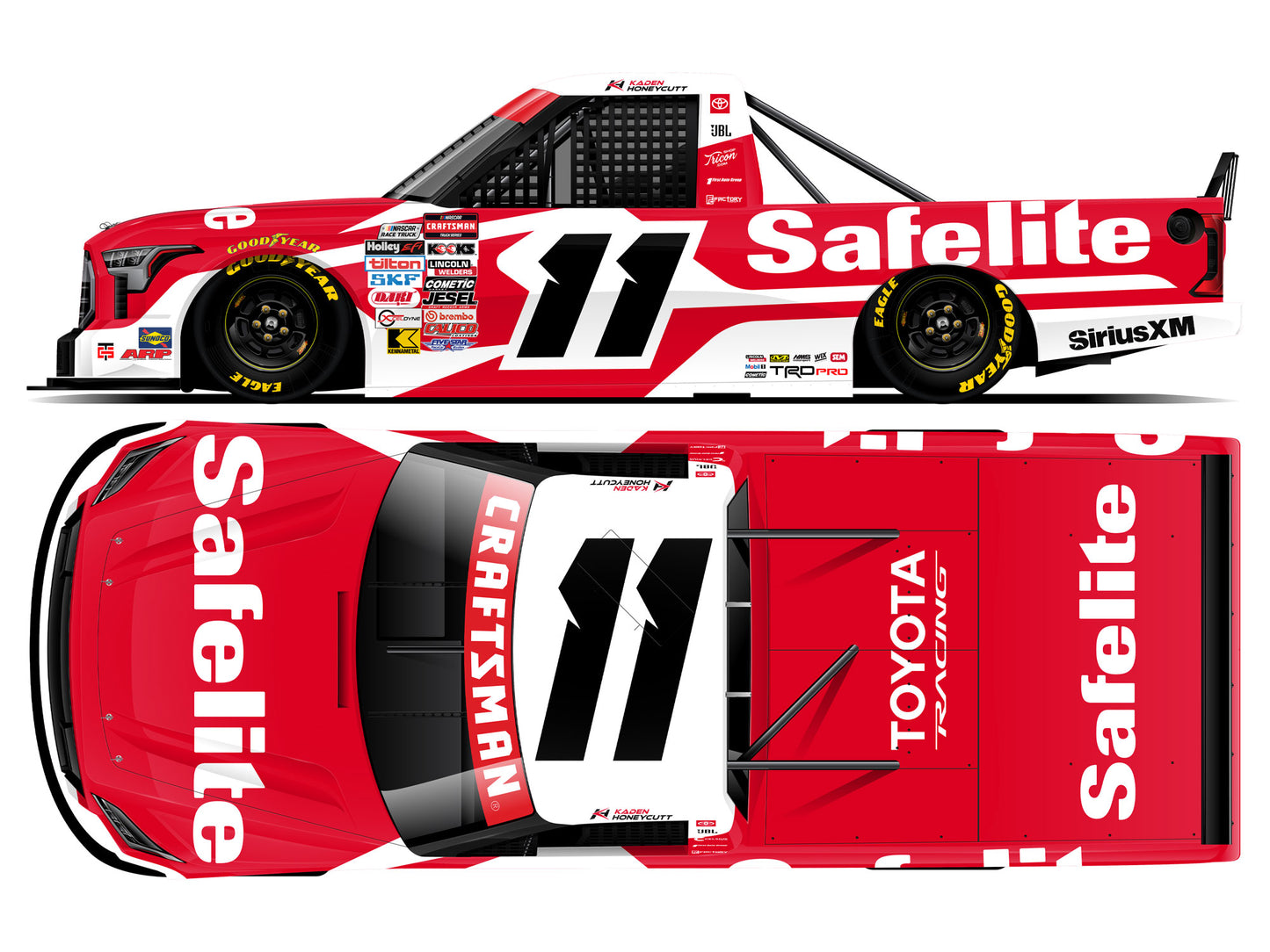 Kaden Honeycutt 2026 - #11 Safelite - 1:64 ARC Diecast