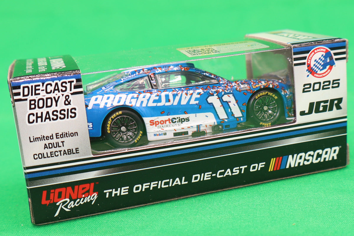 Denny Hamlin 2025 - #11 Progressive (Dover Motor Raced Win) - 1:64 ARC Diecast