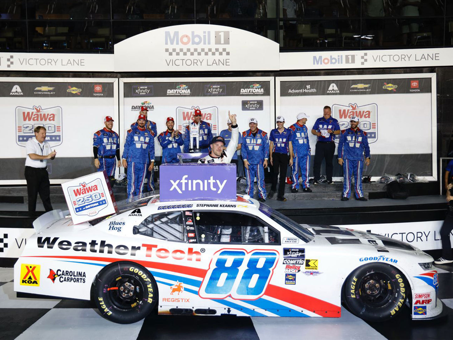 Parker Kligerman 2025 - #88 WeatherTech (Daytona Raced Win) - 1:64 ARC Diecast