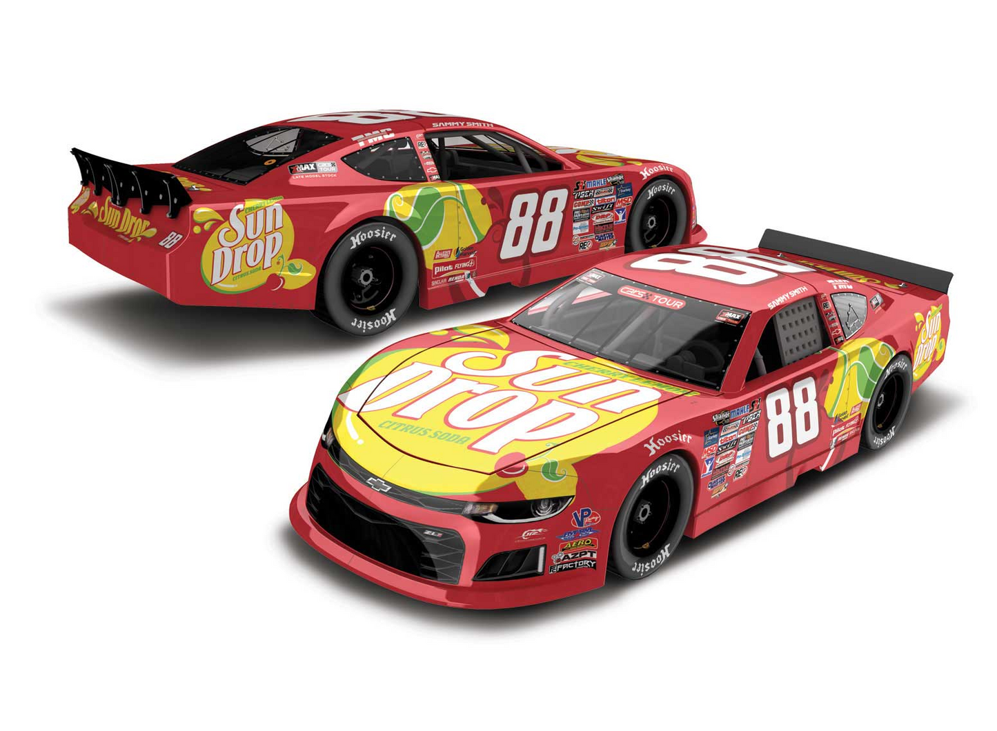 Sammy Smith 2024 - #88 Cherry Lemon Sun Drop - 1:64 ARC Diecast
