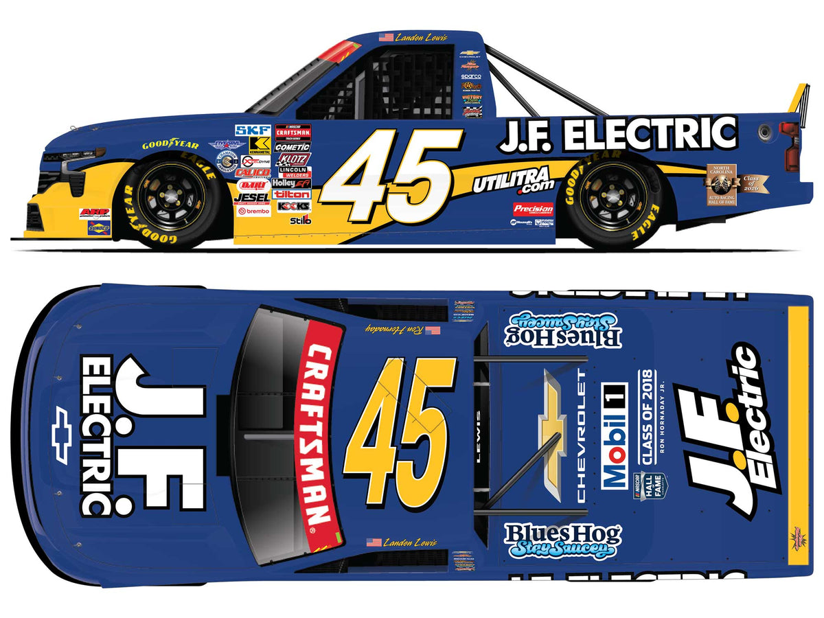 Landen Lewis 2026 - #45 J.F. Electric Tribute - 1:64 ARC Diecast