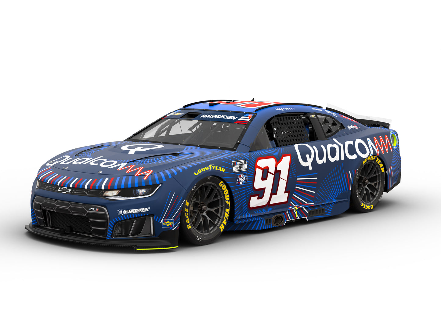 Kevin Magnussen 2026 - #91 Qualcomm - 1:24 ARC Diecast