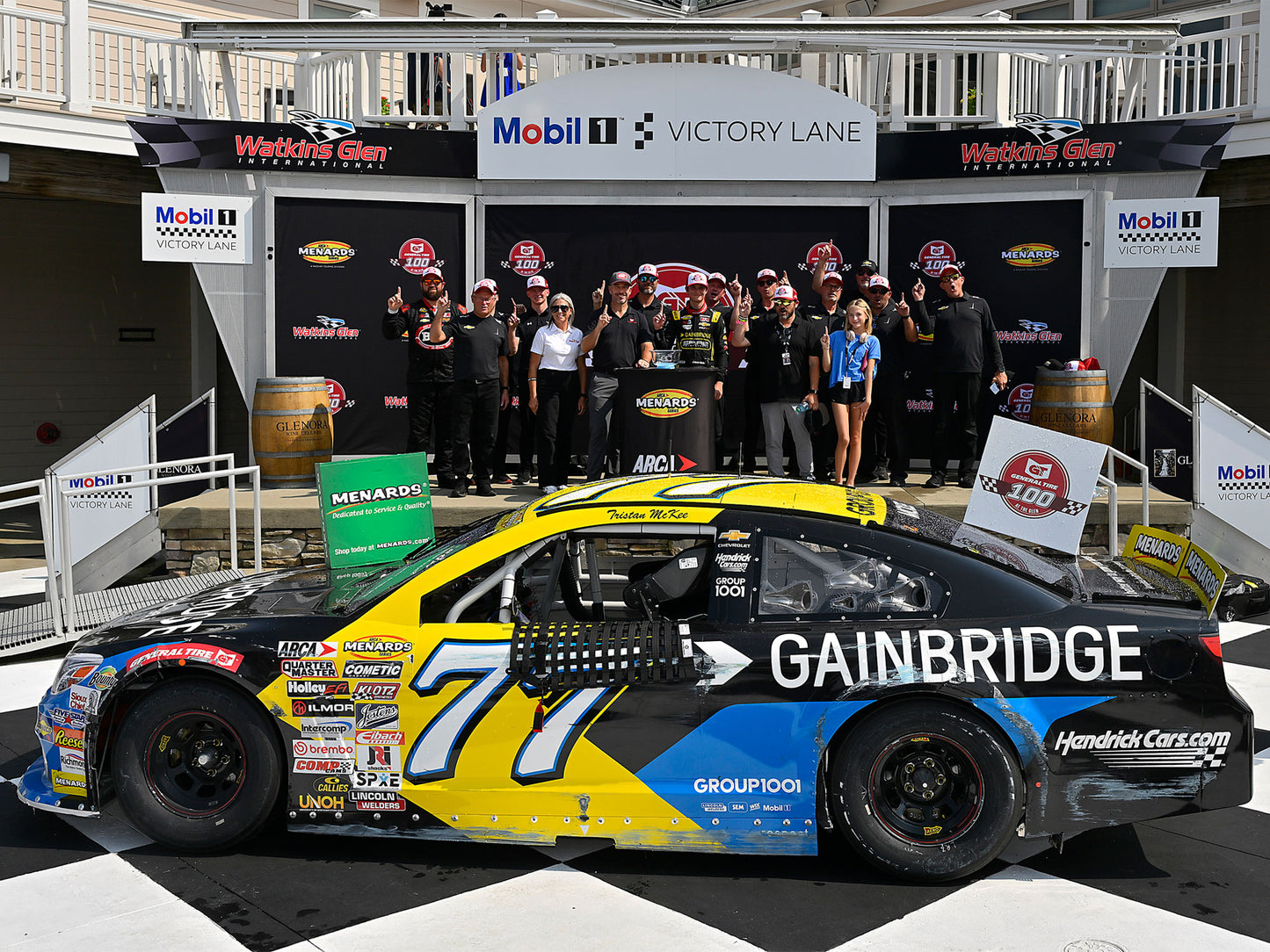 Tristan McKee 2025 - #77 Gainbridge (Watkins Glen Raced Win) - 1:64 ARC Diecast