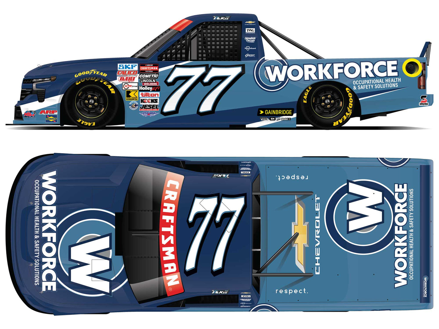 Tristan McKee 2026 - #77 Workforce - 1:24 ARC Diecast