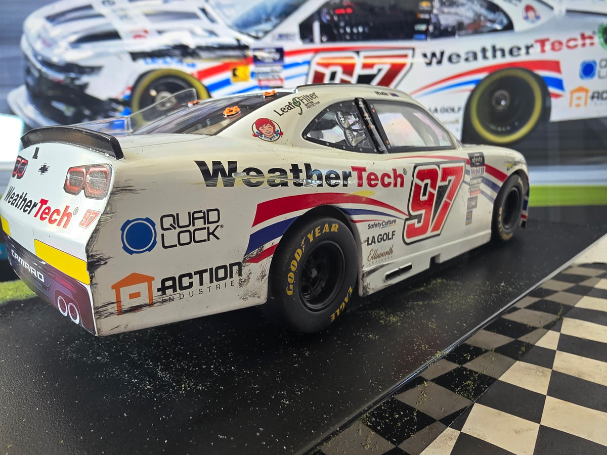 MrMuffin Racing Custom Wrecked 2024 SVG WeatherTech ARCA Debut Diecast - MRMRC-004