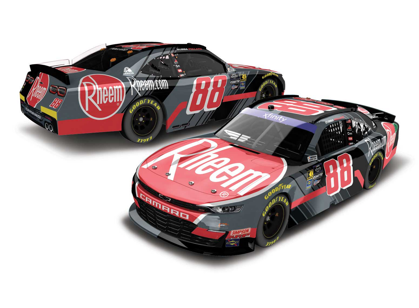 Bubba Pollard 2024 - #88 Rheem - 1:64 ARC Diecast