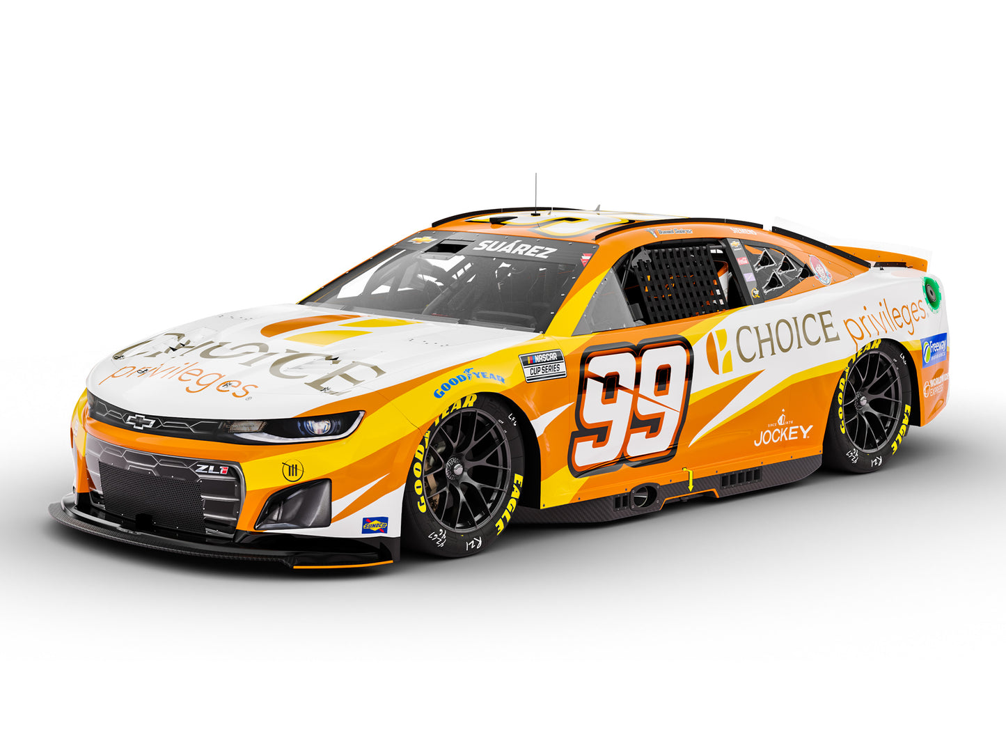 Daniel Suárez 2024 - #99 Choice Privileges - 1:24 ELITE Diecast