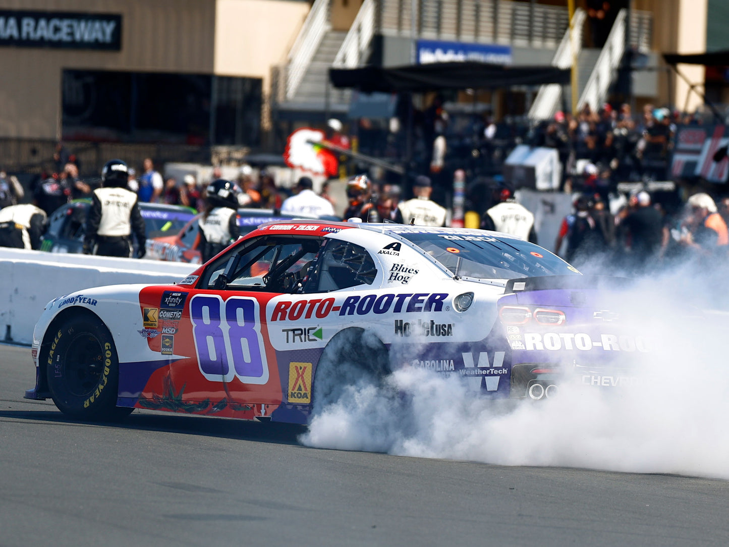 Connor Zilisch 2025 - #88 Roto-Rooter (Sonoma Raced Win) - 1:24 ARC Diecast