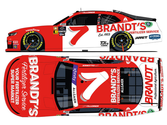 DNP - NASCAR Xfinity Series 2024 - Justin Allgaier - #7 Brandt (Throwback)