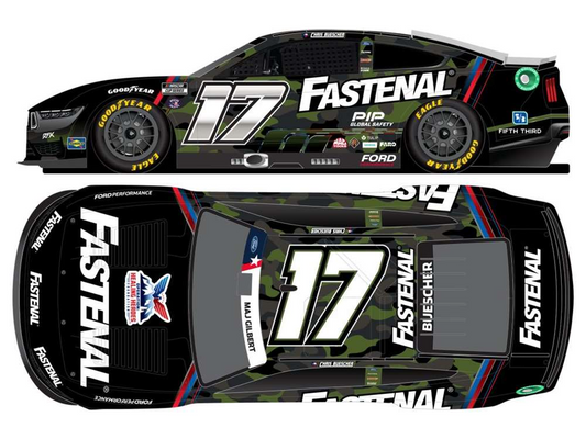 DNP - NASCAR Cup Series 2024 - Chris Buescher - #17 Fastenal Salutes