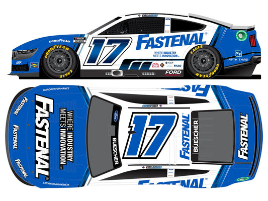 DNP - NASCAR Cup Series 2024 - Chris Buescher - #17 Fastenal White