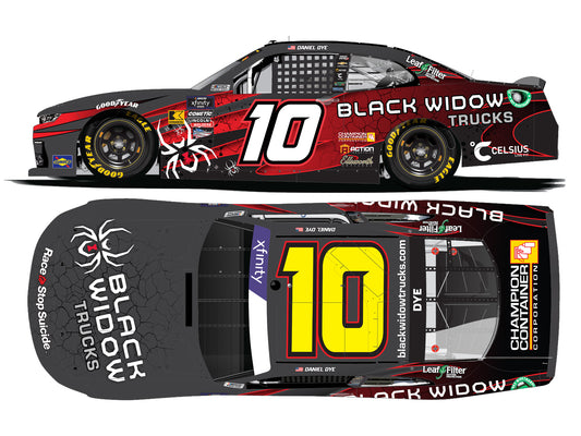 DNP - NASCAR Xfinity Series 2024 - Daniel Dye - #10 Black Widow Trucks