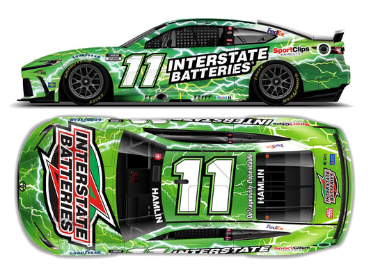 DNP - NASCAR Cup Series 2024 - Denny Hamlin - #11 Interstate Batteries