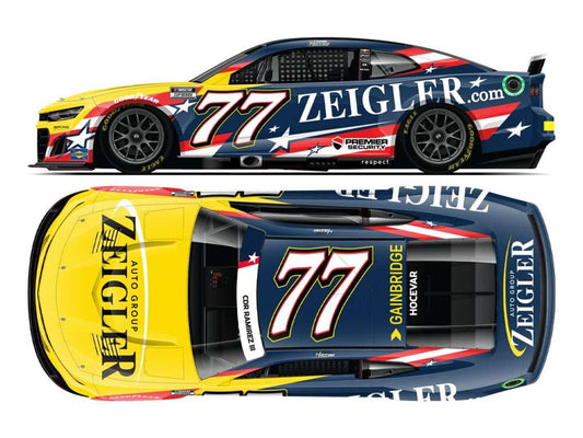 DNP - NASCAR Cup Series 2024 - Carson Hocevar - #77 Zeigler Salutes