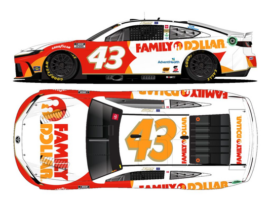 DNP - NASCAR Cup Series 2024 - Erik Jones - #43 Family Dollar