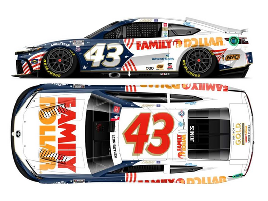 DNP - NASCAR Cup Series 2024 - Erik Jones - #43 Family Dollar Salutes