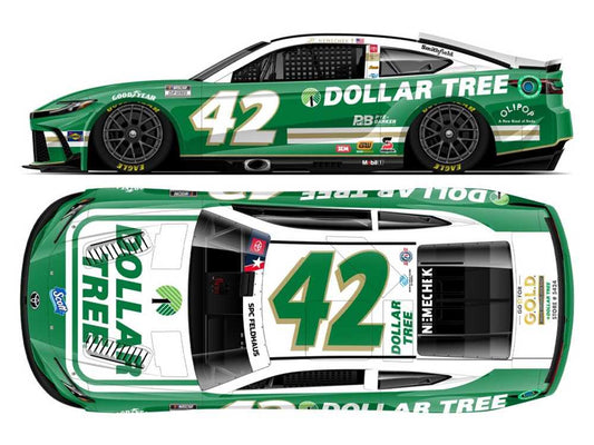 DNP - NASCAR Cup Series 2024 - John Hunter Nemechek - #42 Dollar Tree Salutes