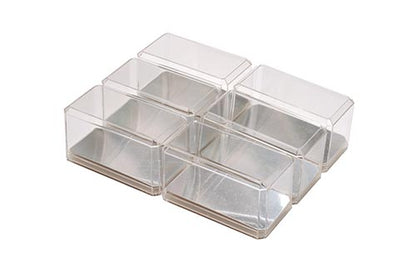 Pioneer Plastics 164CD-6PK - 1:64 Scale Display Case with Mirror (6-Pack)