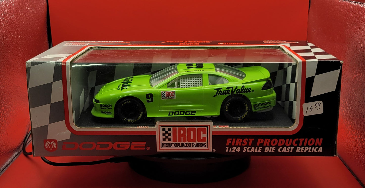 Racing Champion 1994 - #9 True Value (Lime Green) - 1:24 IROC Diecast - LRA-SH031