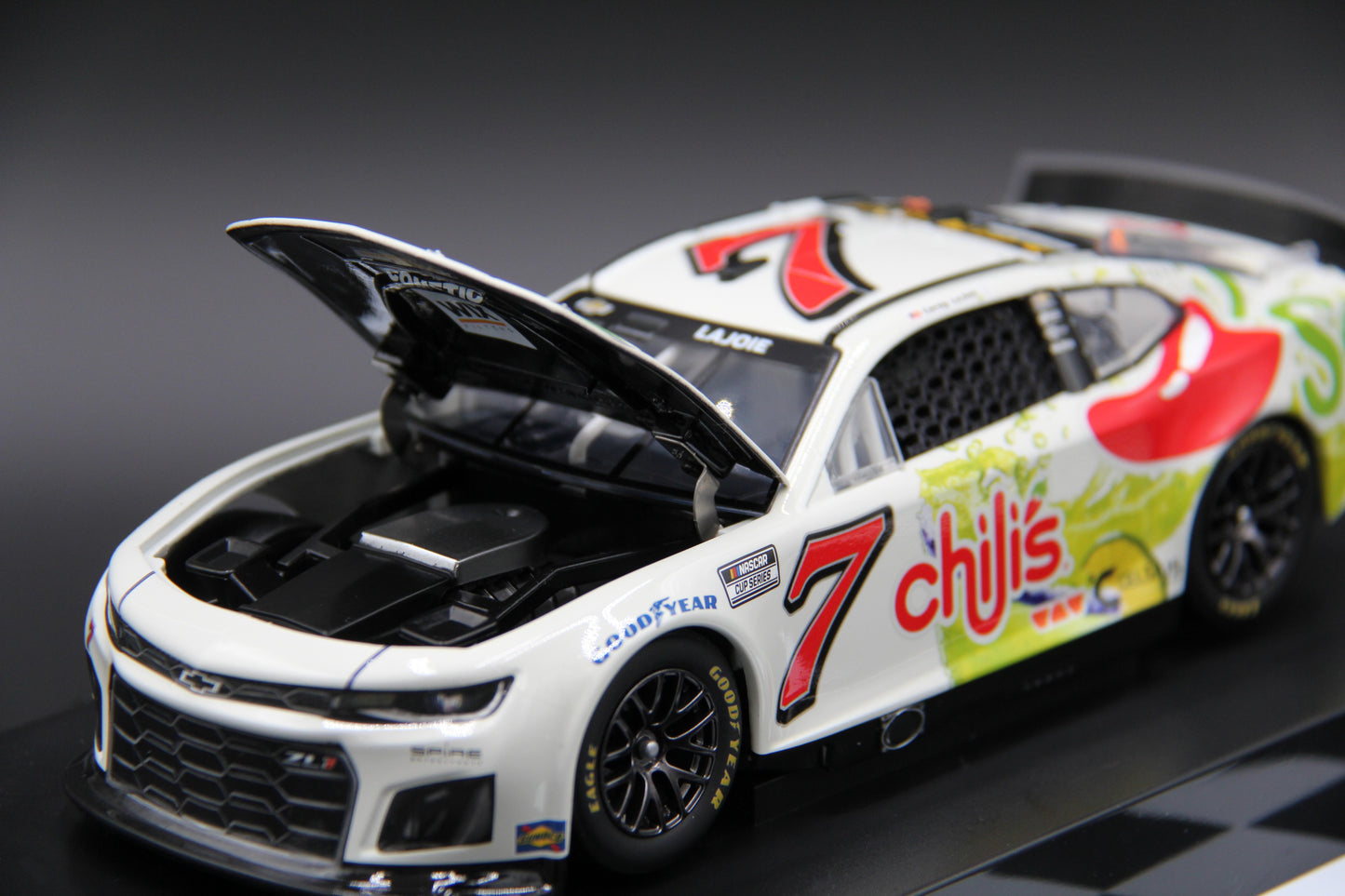 Corey LaJoie 2024 - #7 Chili’s "Catch a 'Rita" - 1:24 ARC Diecast