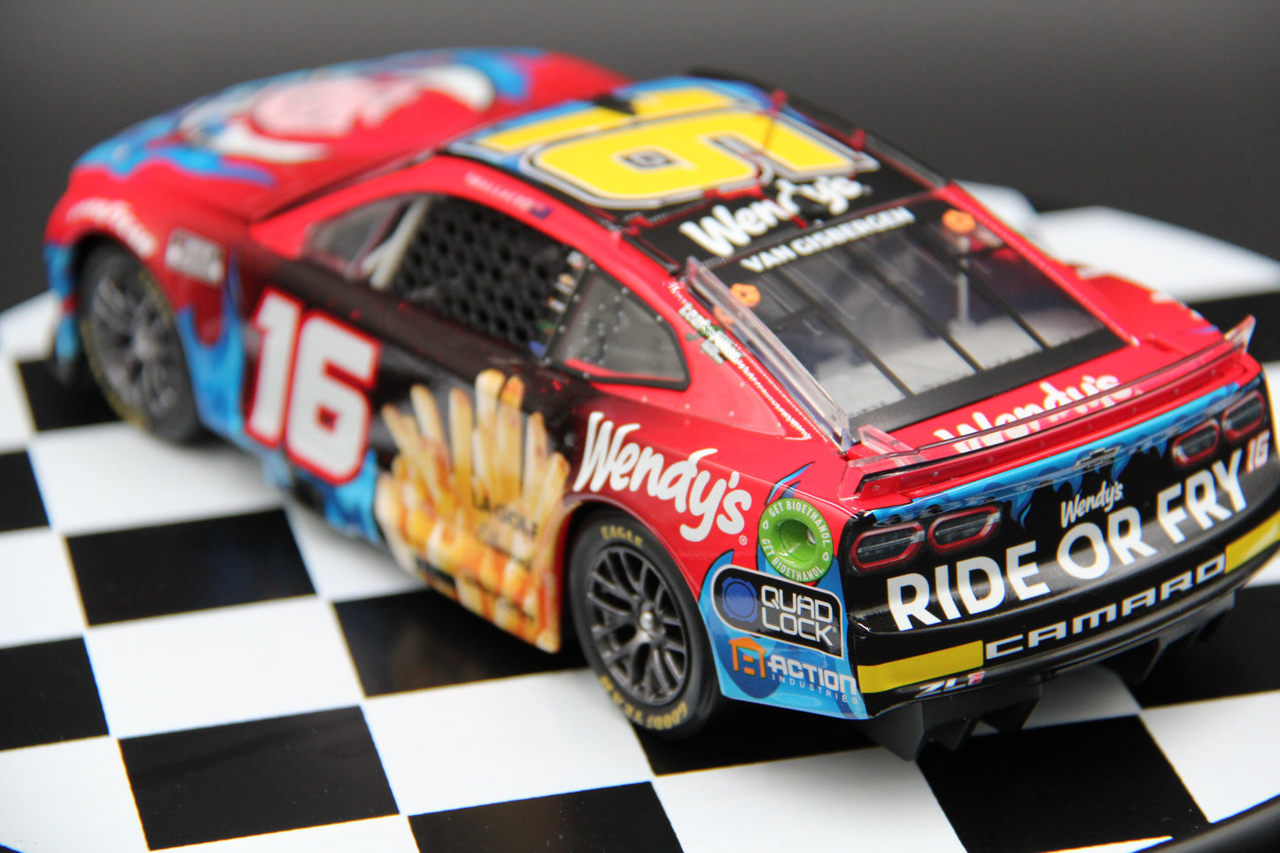 Shane Van Gisbergen 2024 - #16 Wendy's - 1:24 ARC Diecast