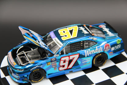 Shane Van Gisbergen 2024 - #97 Wendy's - 1:24 ARC Chrome Diecast