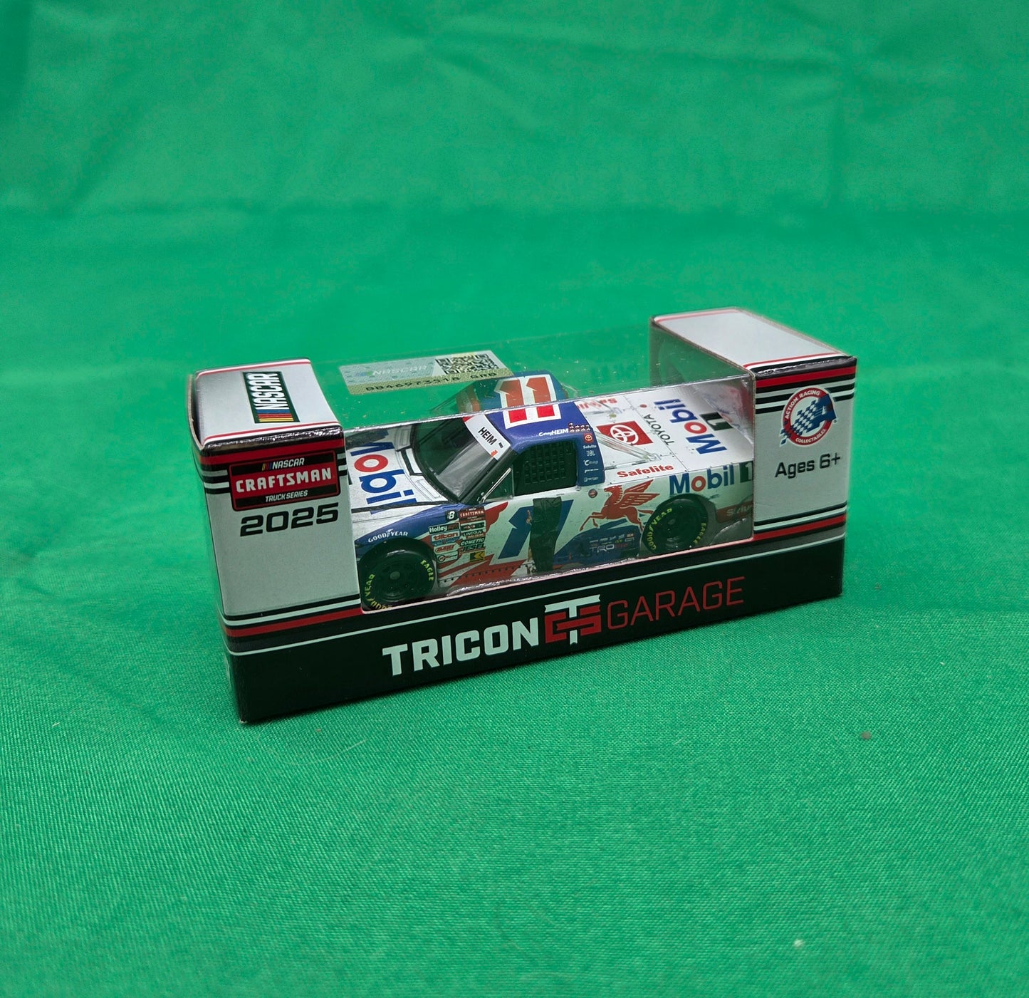 Corey Heim 2025 - #11 Mobil 1 (Charlotte Raced Win) - 1:64 ARC Diecast