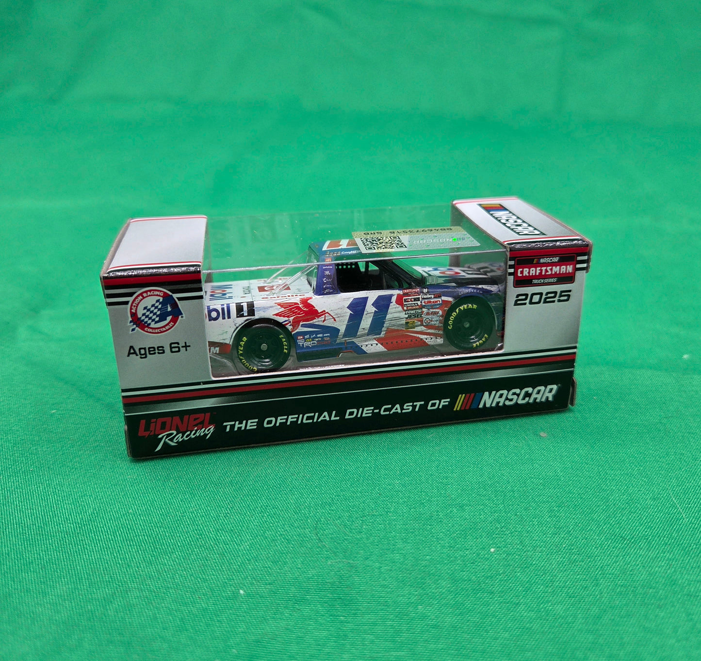 Corey Heim 2025 - #11 Mobil 1 (Charlotte Raced Win) - 1:64 ARC Diecast