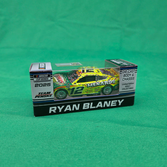 Ryan Blaney 2025 - #12 Menards / Libman (New Hampshire Raced Win) - 1:64 ARC Diecast