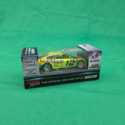 Ryan Blaney 2025 - #12 Menards / Libman (New Hampshire Raced Win) - 1:64 ARC Diecast