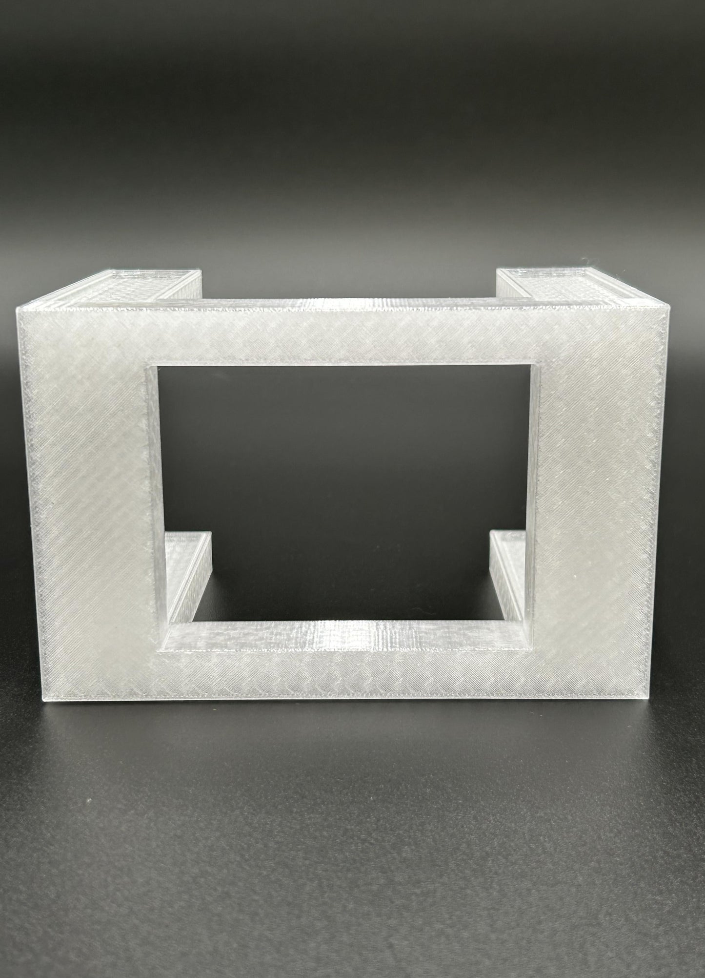 ADHDame #002C - 1/24 Scale - 2-Tier Diecast Stand (Clear)