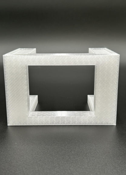 ADHDame #002C - 1/24 Scale - 2-Tier Diecast Stand (Clear)