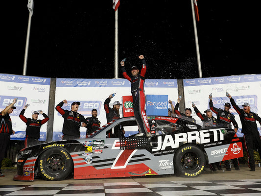 Justin Allgaier 2026 - #7 Jarrett (Echopark Raced Win) - 1:64 ARC Diecast