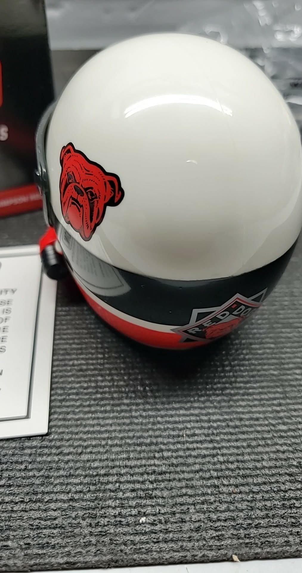 Simpson Mini Helmet Red Dog Limited First Edition