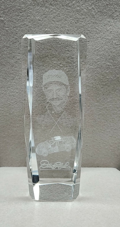 Dale Earnhardt Glass Art